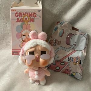 Pop Mart CRYBABY Crying Again Vinyl
Face Plush - I’ll Give you all my Love